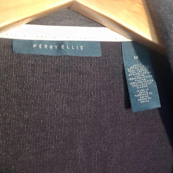 Perry Ellis Heather Principals Jacket, Gray, Med. - Picture 5 of 8